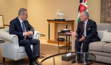 Jordan king hails Türkiye's efforts to end Gaza war