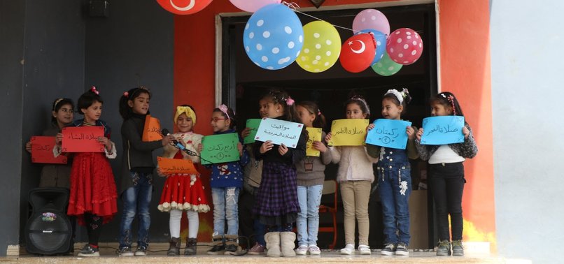 TURKEY ORGANIZES EVENT IN IDLIB TO BOOST CHILDRENS MORALE