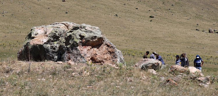 Hitit kaya anıtında kazı çalışması başlatıldı