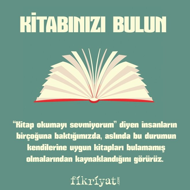 KİTABINIZI BULUN