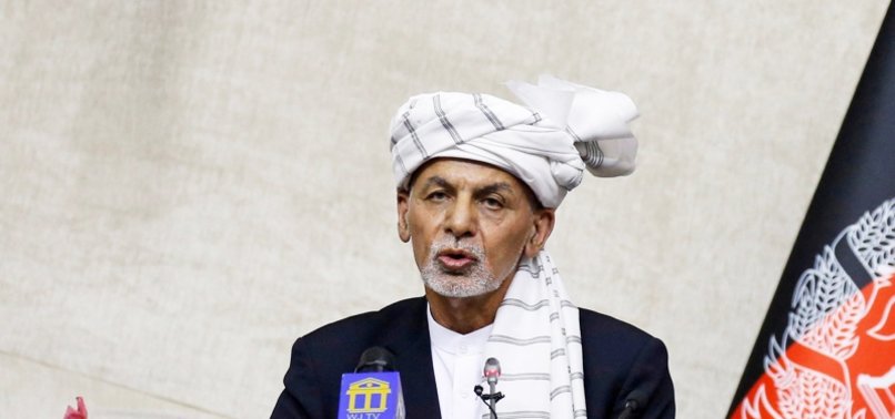 UAE SAYS AFGHANISTANS GHANI IS IN GULF ARAB STATE
