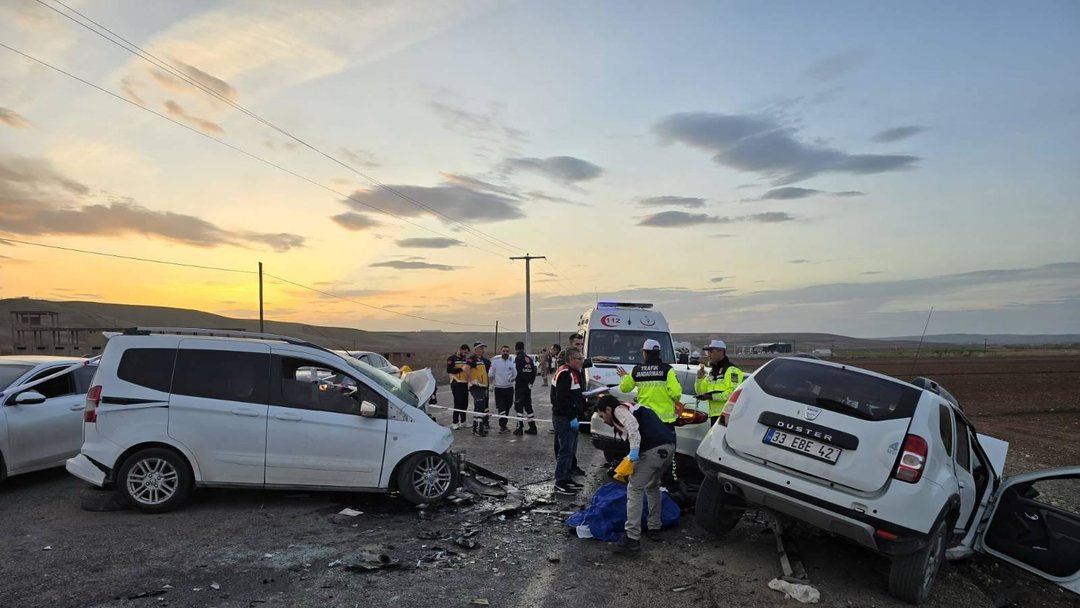 DİYARBAKIR’DA ZİNCİRLEME KAZA