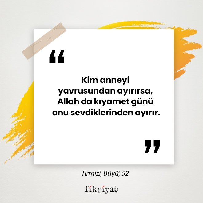 Aile ile ilgili 40 hadis; Tirmizi, Bûyû’, 52
