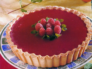 Böğürtlenli Tart