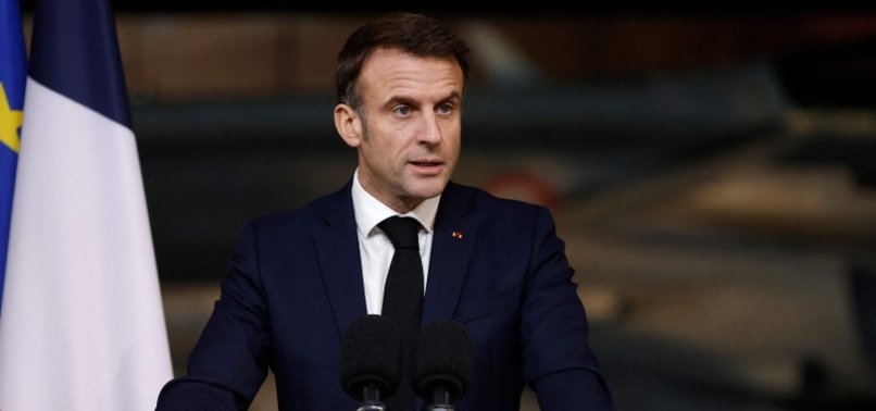 MACRON SAYS 2024, MARKED BY OLYMPICS, WILL BE YEAR OF FRENCH PRIDE AND HOPE