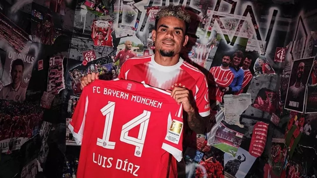 LUIS DIAZ BAYERN MUNIH’TE