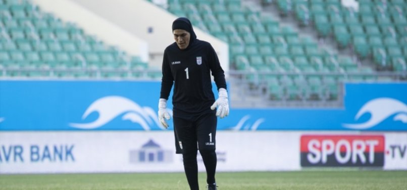 IRANIAN NATIONAL GOALKEEPER ACCUSED OF BEING A MAN