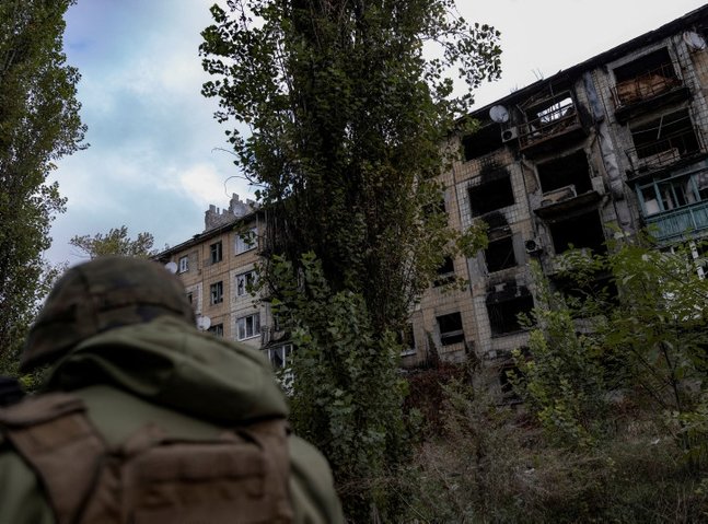 Nine civilians found slain in house in Russian-occupied Ukraine