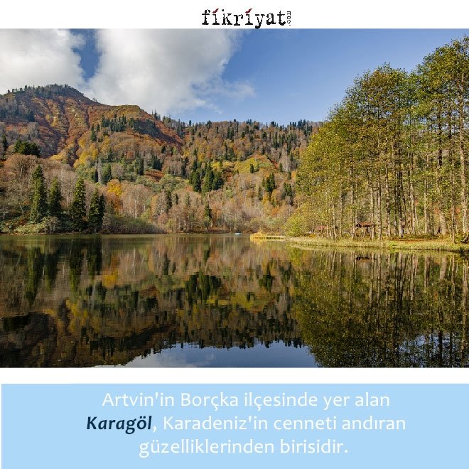 BORÇKA KARAGÖL TABİAT PARKI