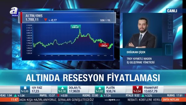 Altın fiyatları yükselecek mi düşecek mi? Gram altın için 1.100 TL beklentisi