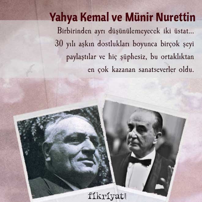 Yahya Kemal ve Münir Nurettin