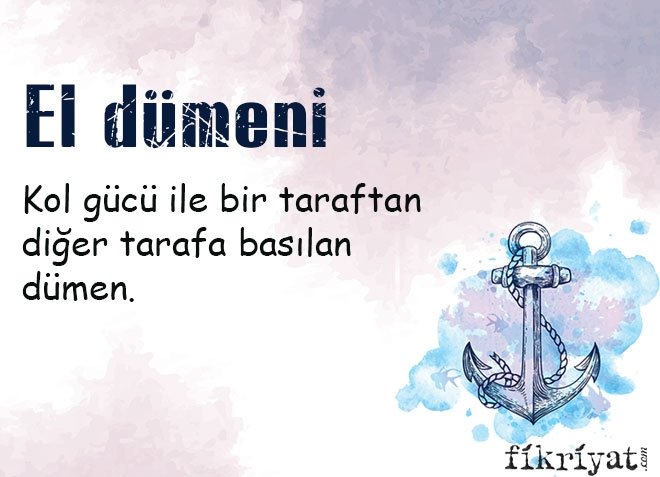 El dümeni