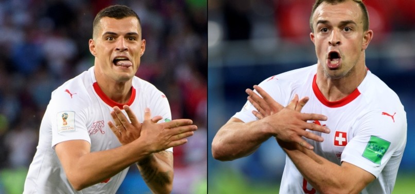 KOSOVO, ALBANIA COLLECT MONEY FOR SWISS PLAYERS FINED FOR DOUBLE EAGLE GESTURE
