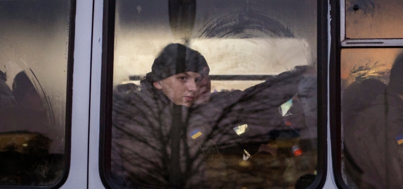 UKRAINE SEPARATISTS TELL CIVILIANS TO FLEE TO RUSSIA