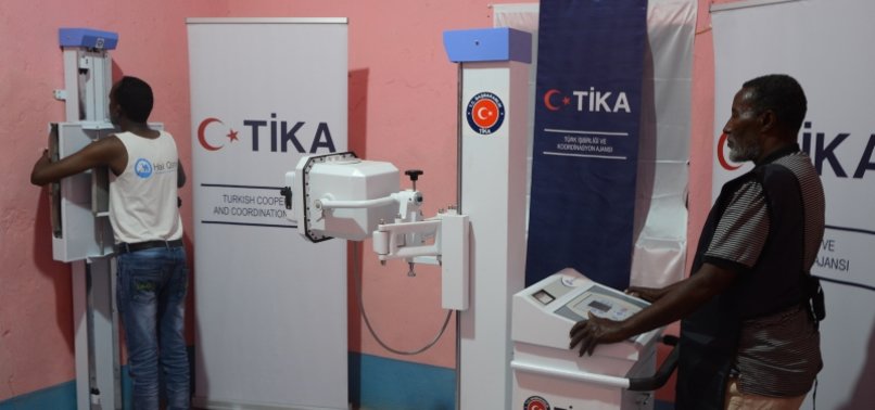 TURKEY SUPPORTS SOMALI HOSPITAL WITH MEDICAL EQUIPMENT