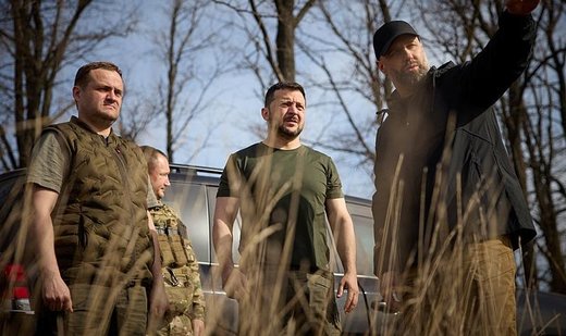 Zelensky visits troops in frontline area of Donetsk region