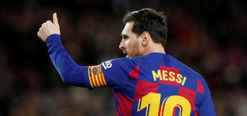 MESSI SAYS BARCELONA PLAYERS TAKING 70% PAY CUT