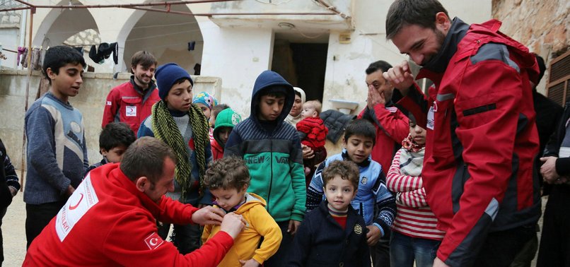 TURKISH RED CRESCENT HONORED FOR AIDING SYRIAN REFUGEES