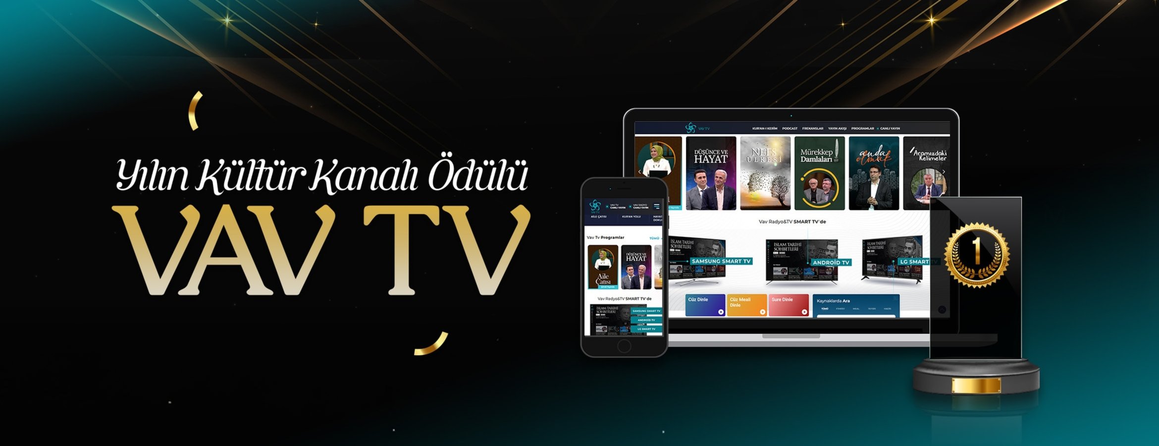 VAV TV’ye Kültür Kanalı Ödülü: Gerçek Bilgi, Doğru Yorumun Adresi