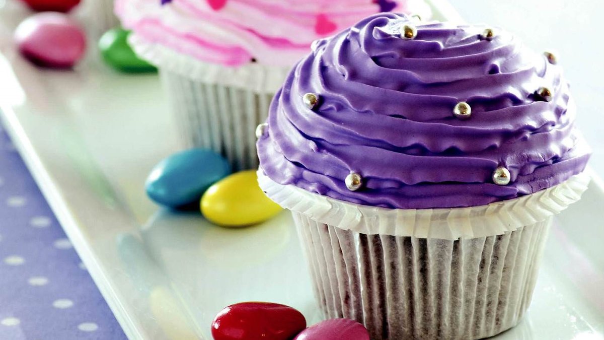 Meyveli Cupcake