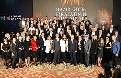 Hazırgiyimihracatının77yıldızınaödül