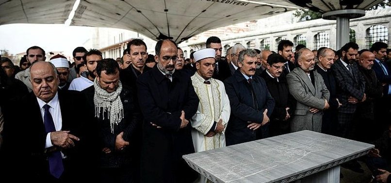 ABSENTEE FUNERAL PRAYER HELD IN ISTANBUL FOR KHASHOGGI
