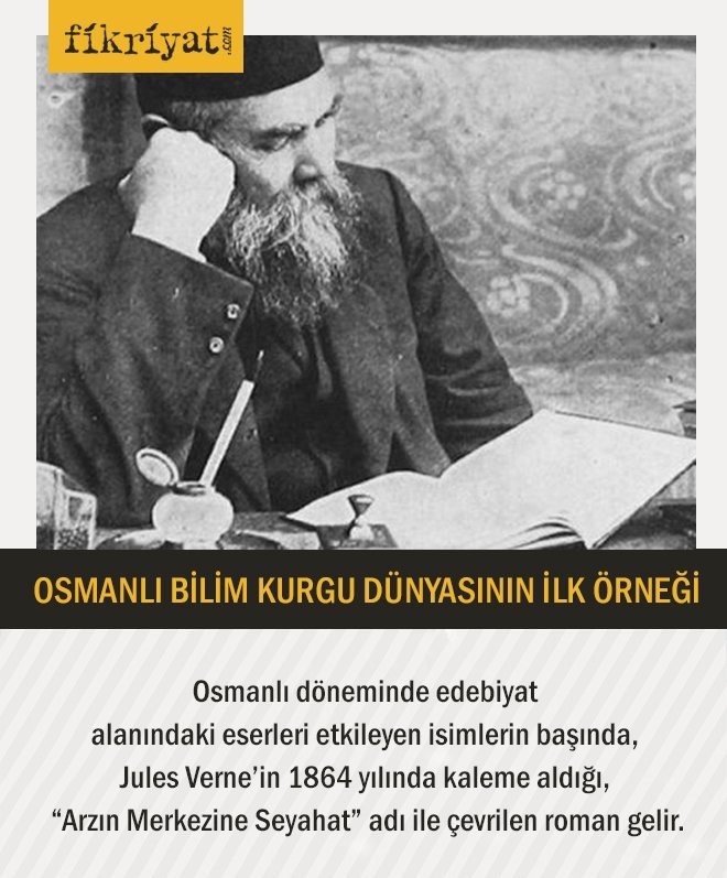 OSMANLI BİLİM KURGU DÜNYASININ İLK ÖRNEĞİ