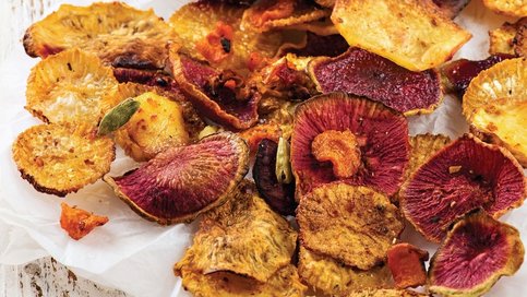 Baharatlı Sebze Cipsleri