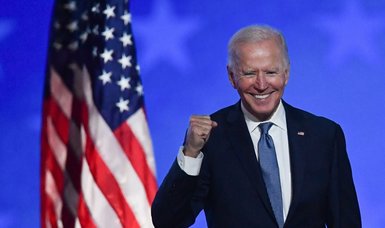 Joe Biden says we are going to win the presidential race