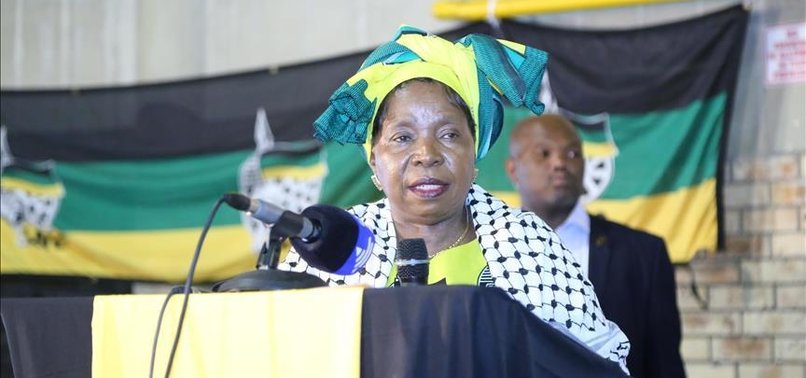 SOUTH AFRICAN PRESIDENT’S EX-WIFE SWORN IN AS LAWMAKER
