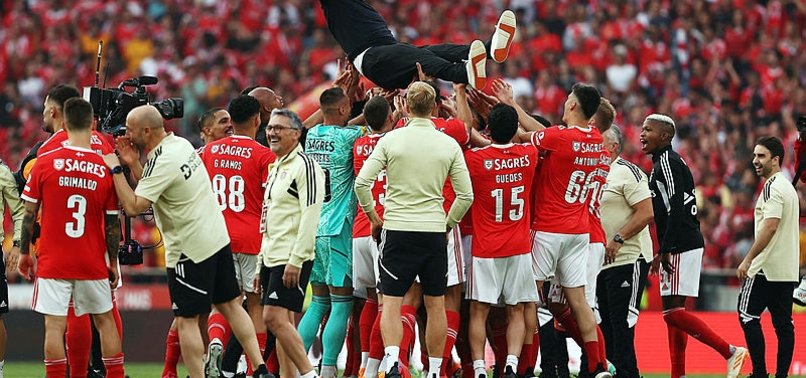 BENFICA WIN PORTUGUESE LEAGUE FOR FIRST TIME SINCE 2019