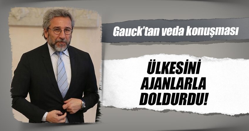 Gauck’tan veda konuşması