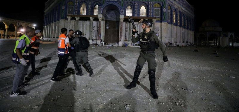 Turkey demands end to Israel's heinous and cruel attacks on al-Aqsa Mosque