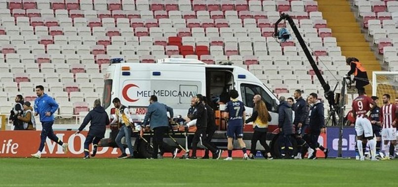 FENERBAHCES VALENCIA FINE AFTER COLLISION IN LEAGUE GAME