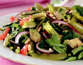 Avakadolu Bezelye Salatası