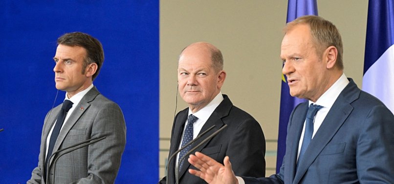 POLAND, FRANCE AND GERMANY ARE UNITED ON SECURITY, SAYS TUSK