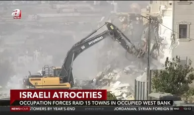 Occupation Forces Raid 15 Towns in Occupied West Bank