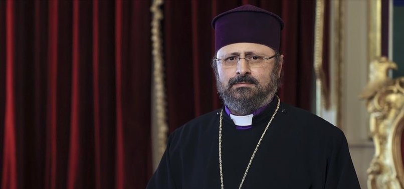 ARMENIAN PATRIARCHATE IN ISTANBUL HOLDS CEREMONY ON ANNIVERSARY OF 1915 EVENTS