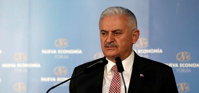 PREMIER YILDIRIM SLAMS EU OF HAVING IDEOLOGICAL APPROACH AGAINST TURKEY