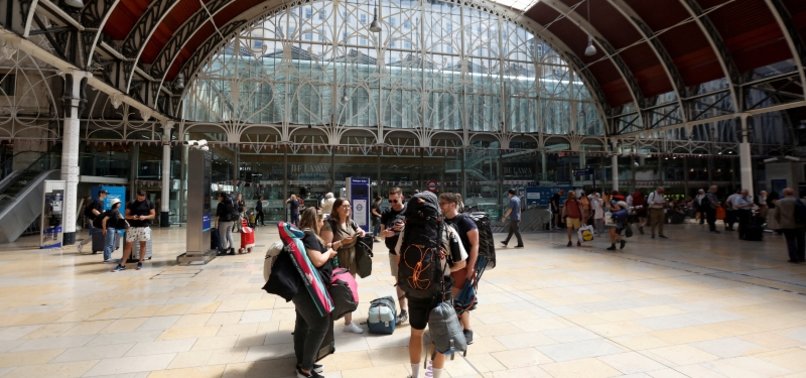 STRIKES CRIPPLE BRITAINS RAILWAYS, UNIONS WARN OF MORE TO COME