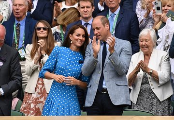 Kate Middleton ve Prens William 2022 Wimbledon Tenis Turnuvasında