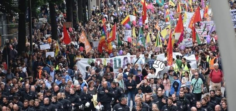 TERRORIST PKK SUPPORTERS PARTICIPATE IN VIOLENT G20 PROTESTS