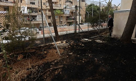 Israeli vandals set fire to UN compound in Jerusalem