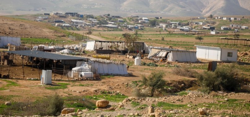 PALESTINIAN VILLAGE BRAVES ATROCITIES, BITING COLD TO FOIL ISRAELI LAND GRAB