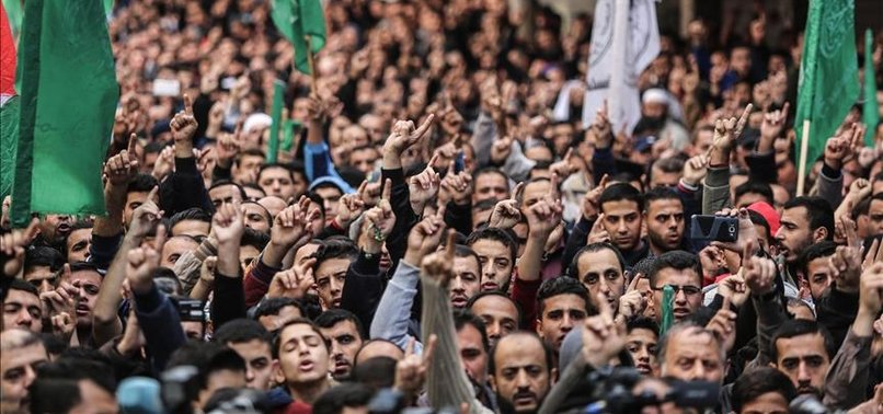 GAZA PLANS MILLION-MAN DEMO AGAINST ‘TRUMP DECLARATION