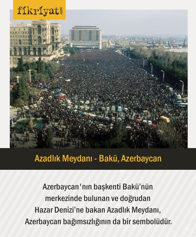 Azadlık Meydanı - Bakü, Azerbaycan