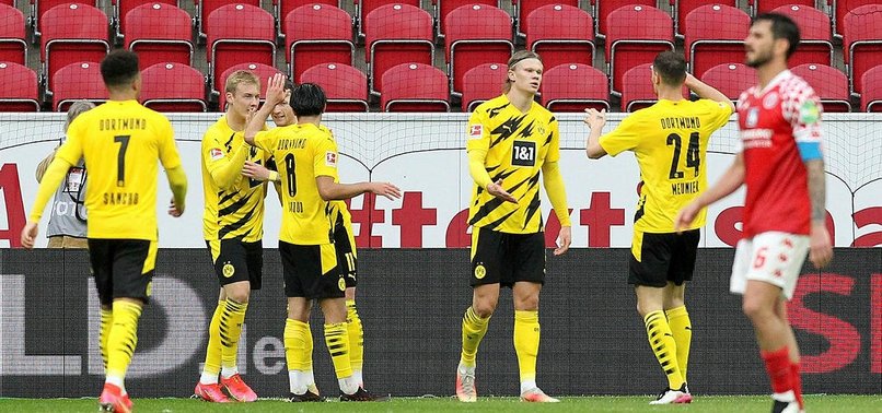 DORTMUND SECURES CHAMPIONS LEAGUE SPOT WITH 3-1 WIN AT MAINZ