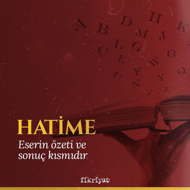 Hatime ne demek?