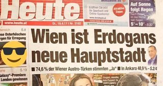 Heute Gazetesi: Viyana Erdoğan’ın yeni başkenti!
