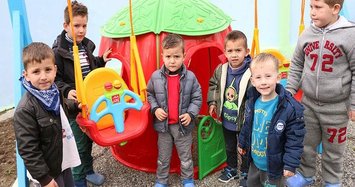 Turkish aid agency renovates kindergarten in Albania